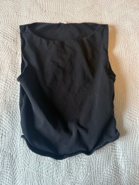 Garage Black Sleeveless Tank Top